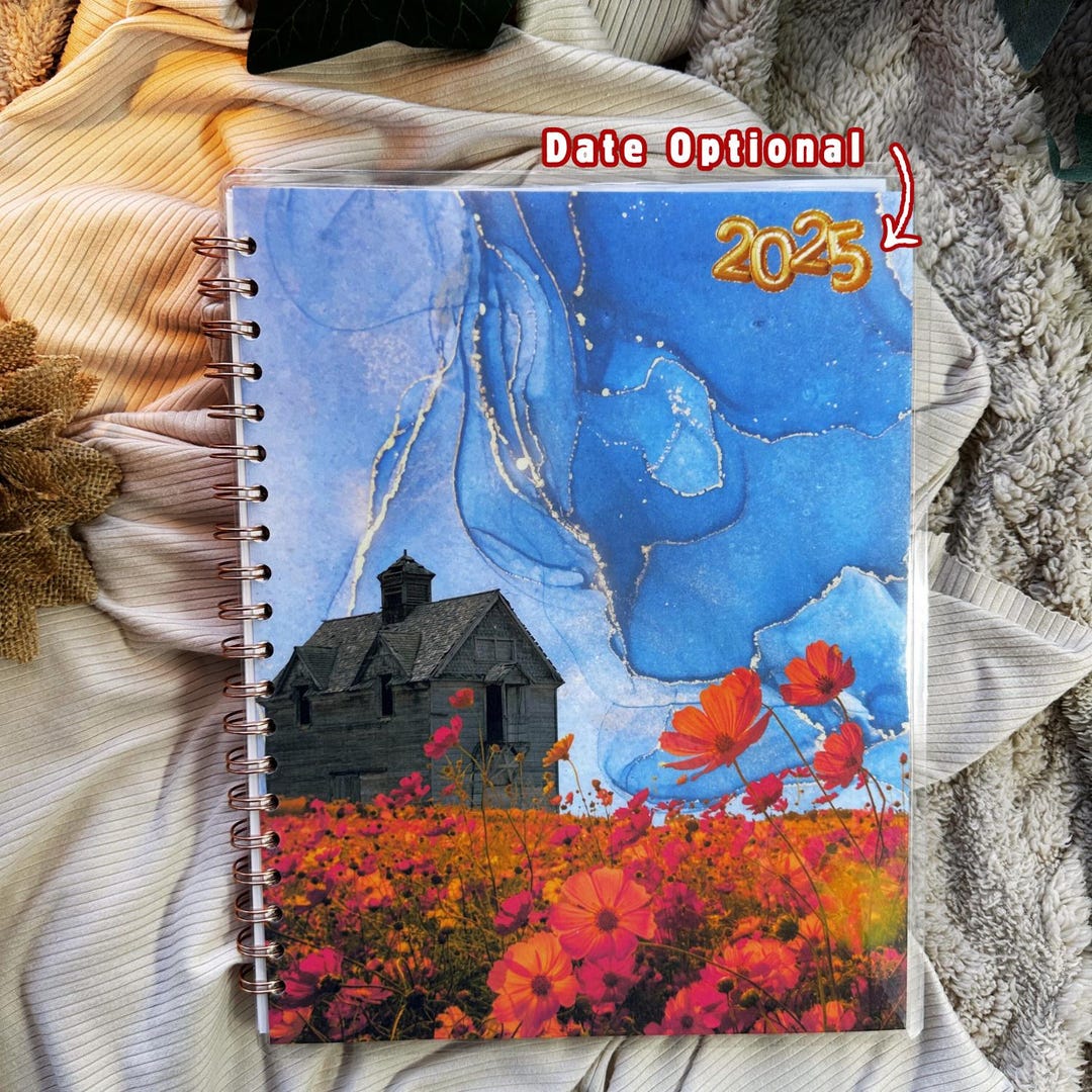 Spiral Bound Abstract Planner, to Do List, Laminated Covers, Task ...