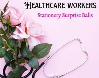 Mystery Bundle, Custom scoop, Cute Desk Accessories, Office Supplies, Unique Gift, Nurse, gift for her, MA, CNA, LVN, Nurse Practitioner