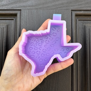 Leopard Texas Freshie Mold, Cactus Freshie Mold, Freshie Silicone Molds, Silicone Mold, Molds for Freshies, Car Air Freshener, Freshie Molds