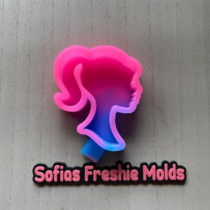 Girl Freshie Mold, Girl Silicone Mold, Freshie Silicone Molds, Silicone Molds, Molds for Freshies, Car Air Freshener, Freshie Molds, Freshie
