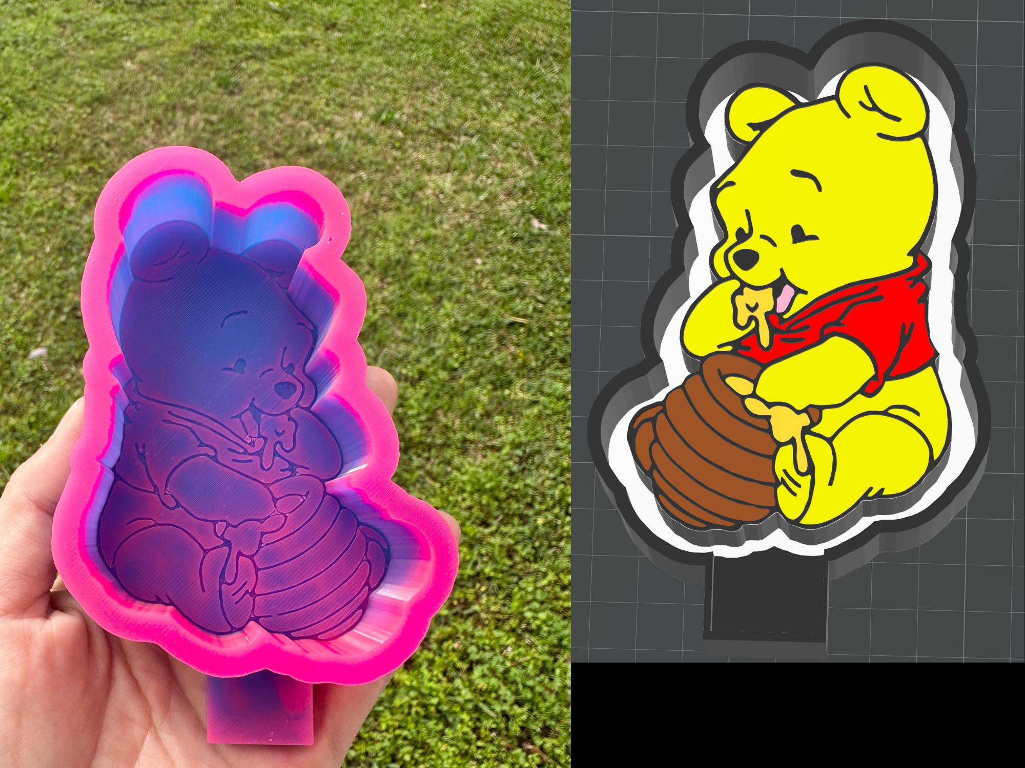 Winnie The Pooh Car Accessories Winnie The Pooh Silicone Cake Mold