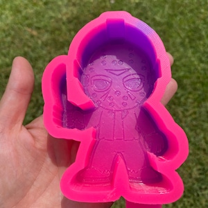 Horror Characters Freshie Mold, Halloween Silicone Mold, Halloween Freshie, Killer Freshie Silicone Mold, Silicone Molds, Molds for Freshies
