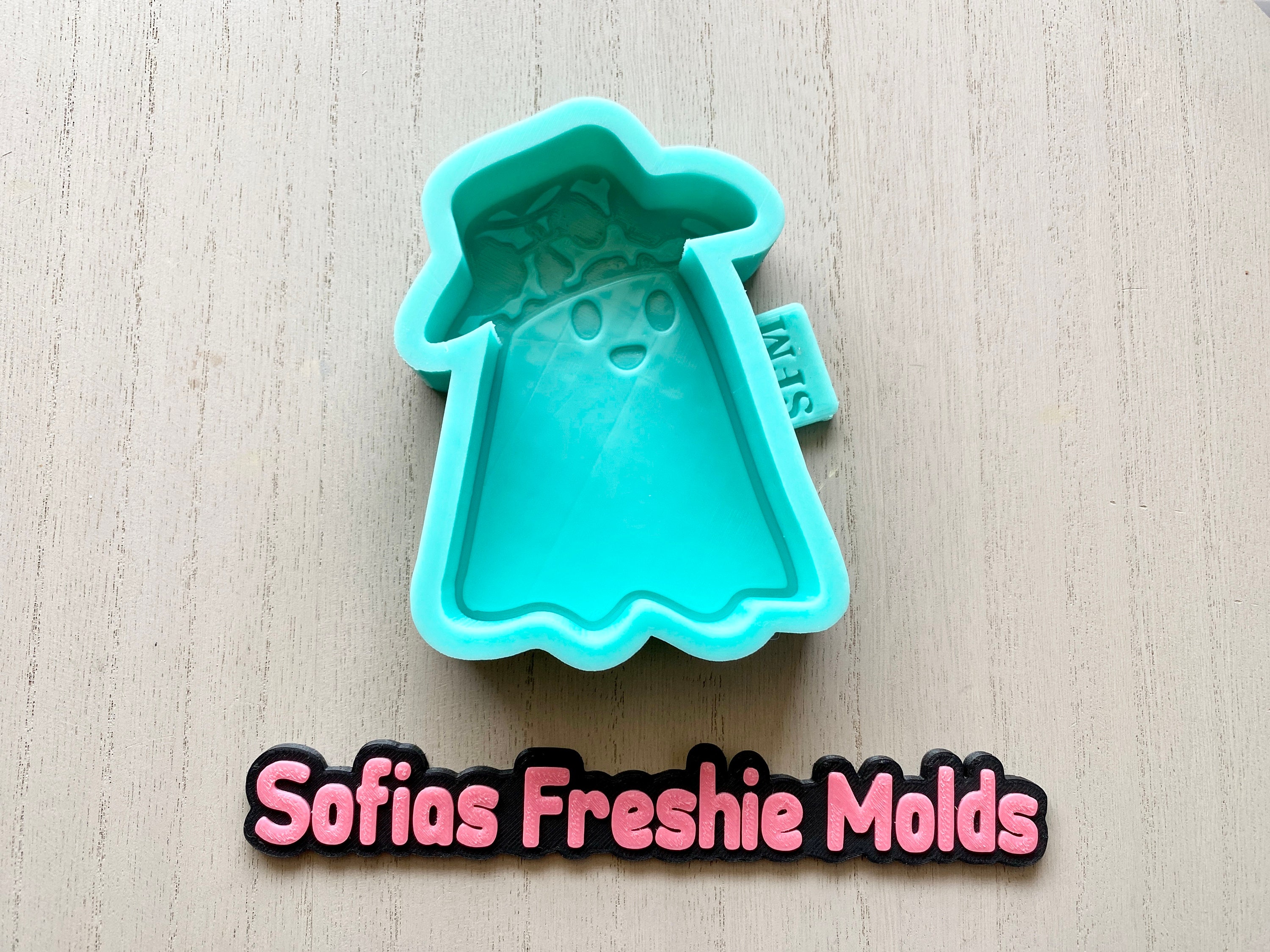 Ghost Vent Clip Freshie Mold