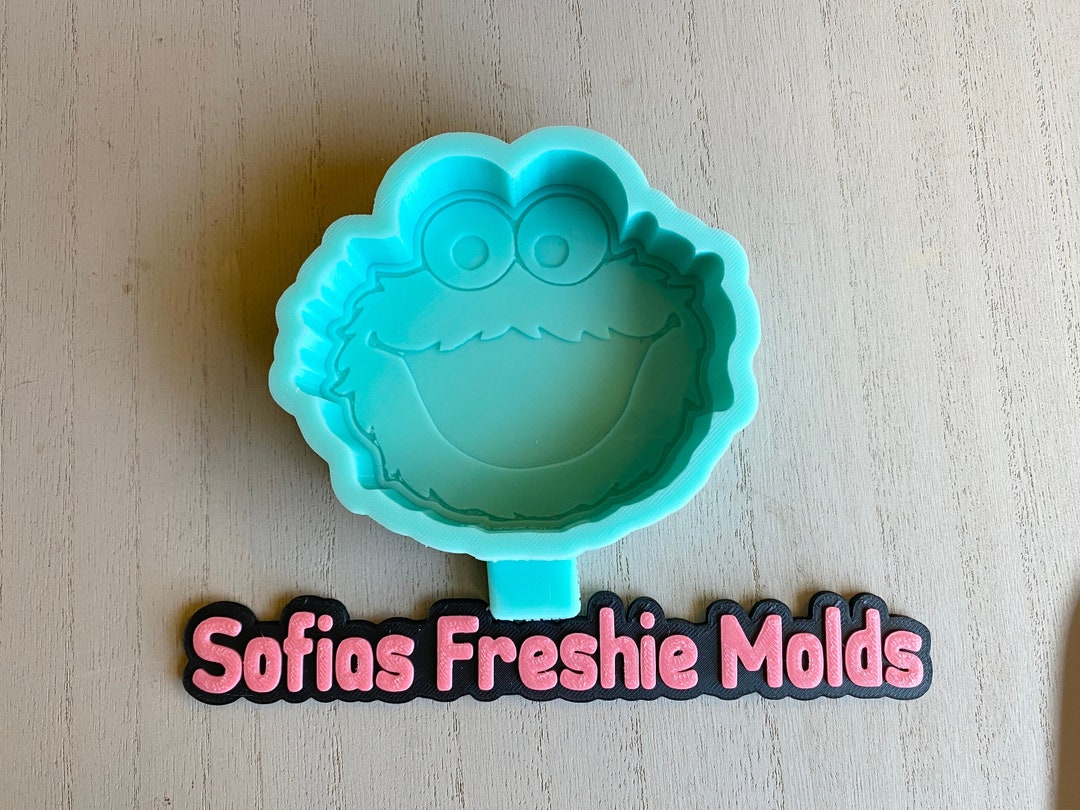 Cookie Eating Character Mold, Monster Freshie Mold, Freshie Silicone Molds, Silicone Molds