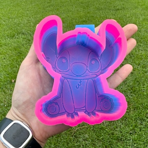 Stitch Freshie Mold, Stitch Inspired Freshie Mold, Freshie Silicone Molds, Silicone Molds, Molds for Freshies, Car Air Freshener, Freshie