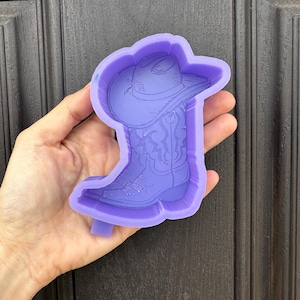 Cowboy Boot Freshie Mold, Western Freshie Mold, Boots Silicone Mold, Country Freshie Mold, Rodeo Freshie Mold, Freshie Mold, Boots freshie