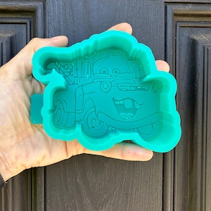 Tow Truck Freshie Mold, Country Car Mold, Silicone Mold for Aroma Beads, Cartoon Truck Mold, DIY Car Air Freshener Mold, Freshie Mold