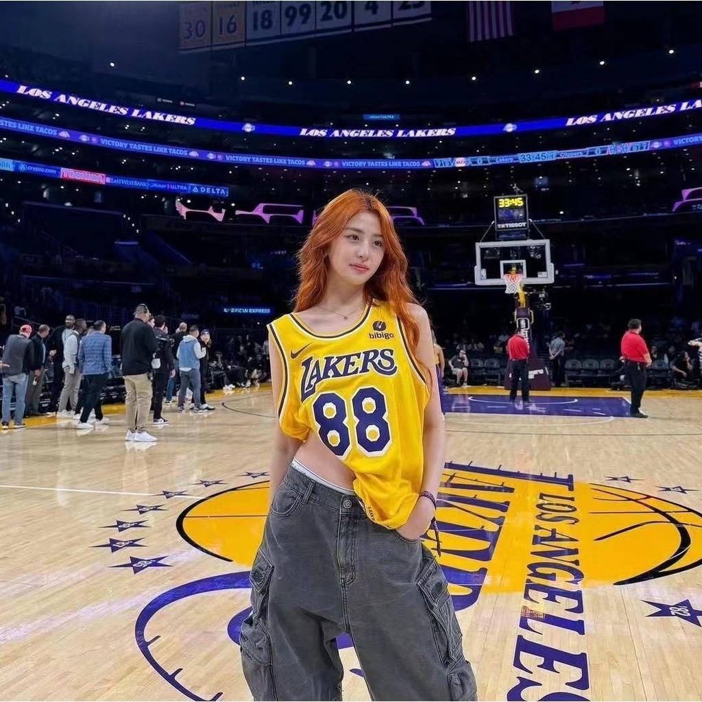 Lakers LE SSERAFIM Yunjin ユニフォーム LE SSERAFIM Yunjin Lakers Inspired Jersey | Huh Yunjin