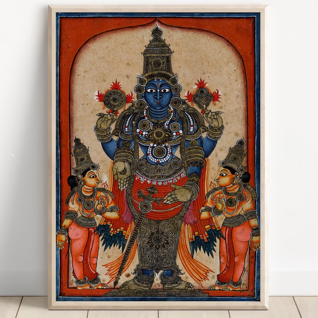 Lord Venkateswara Tirupati Balaji | Vishnu Hindu Wall Art ,indian ...