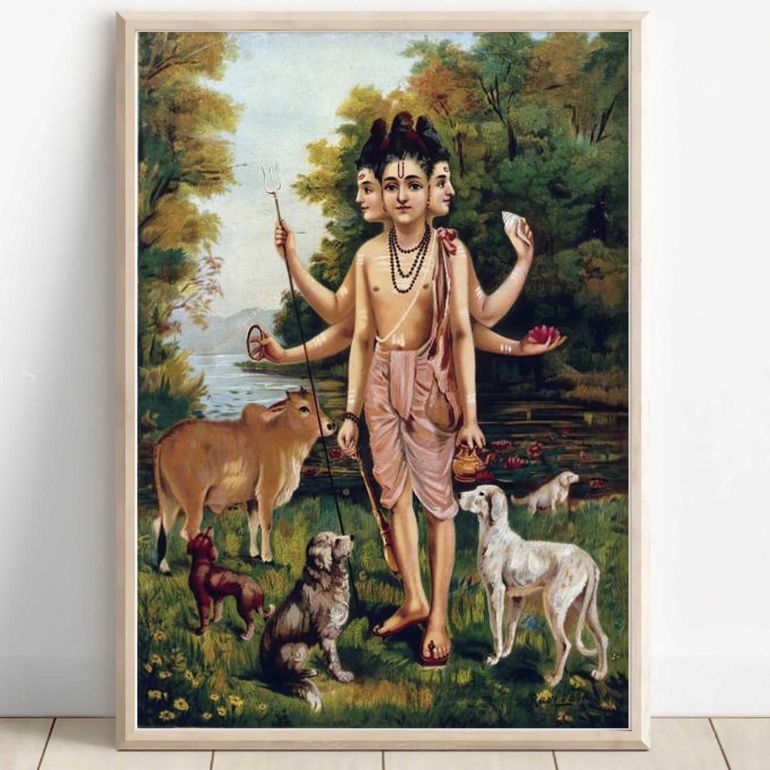 Lord Dattatreya, Brahma, Vishnu and Shiva, Hindu G…