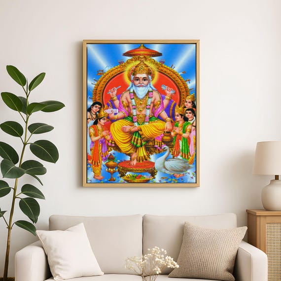 TNND Poster Da Parete In Metallo Vintage Indiano - 20x30 Cm Effetto Ruggine