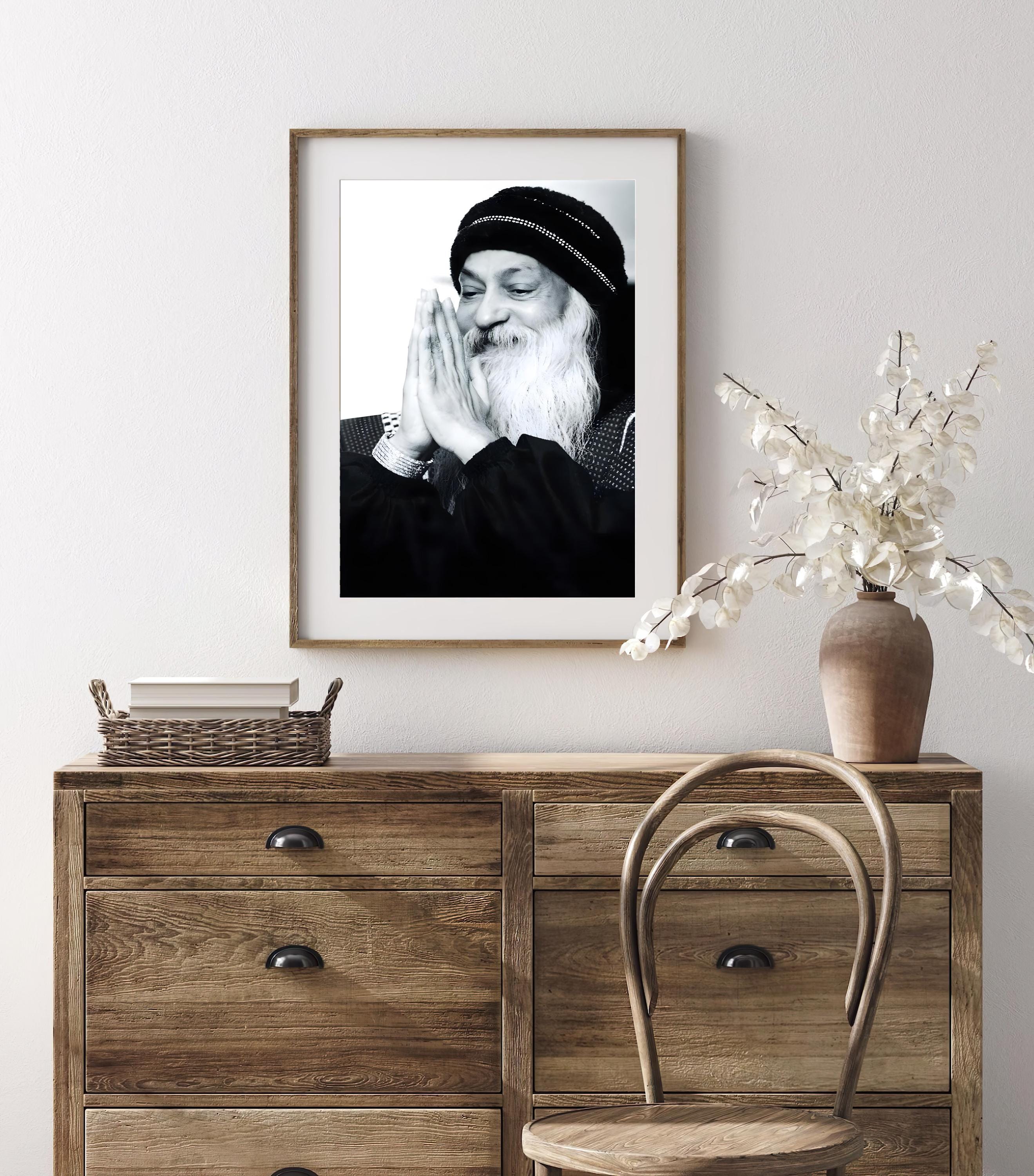 Osho Wall Art, Osho , Osho Picture , Acharya Rajneesh, Spiritual