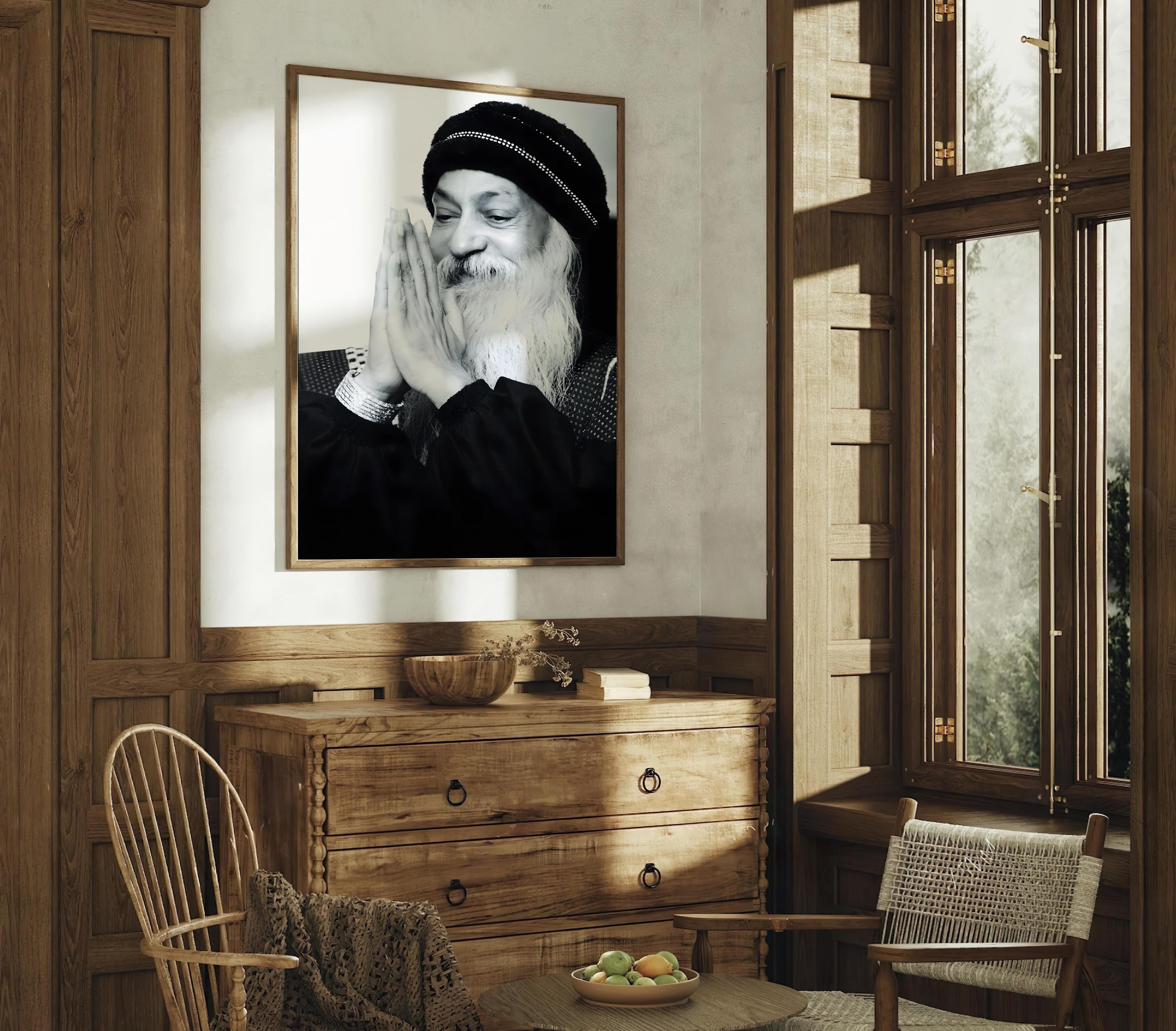Osho Wall Art, Osho , Osho Picture , Acharya Rajneesh, Spiritual