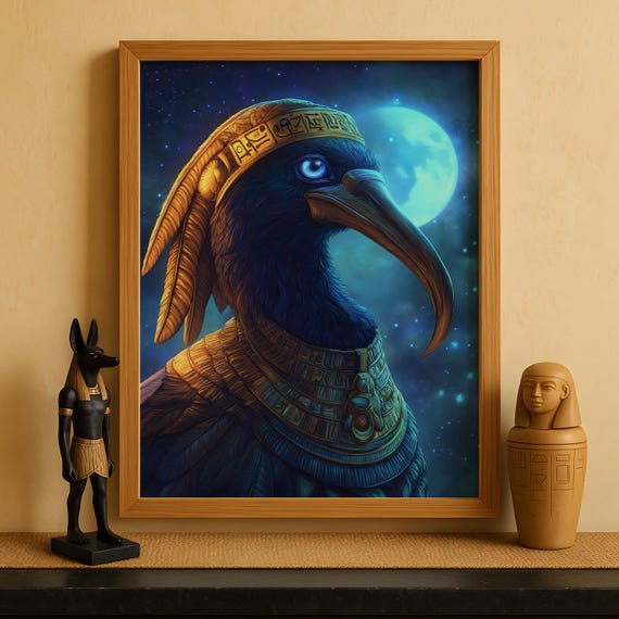 美術品・アンティーク・コレクション 古代エジプトの神話 装飾画