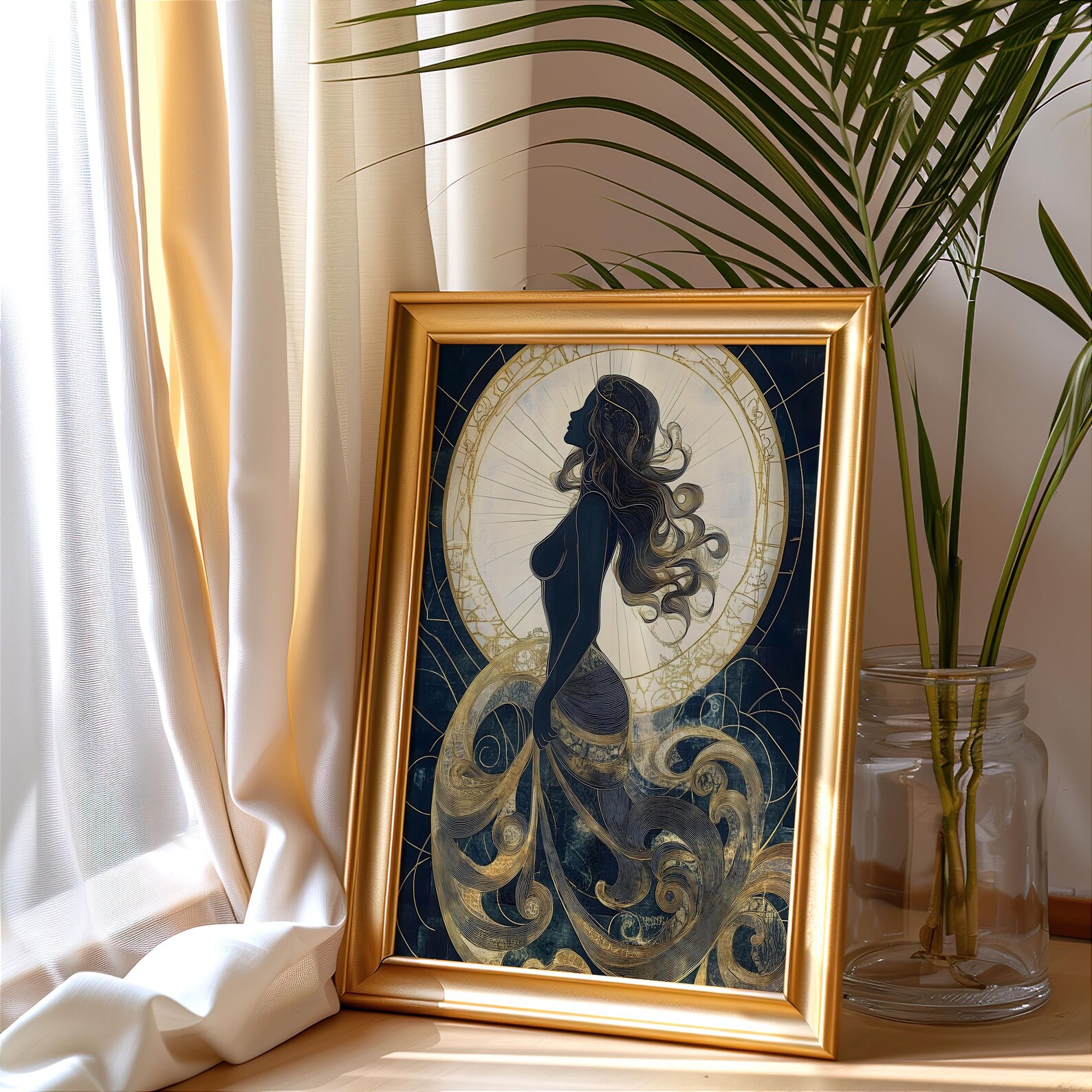 Aphrodite Wall Art, Greek Goddess of Beauty Print, Divine Feminine ...