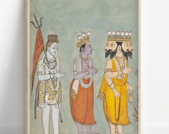 トリムルティ - ブラフマー、ヴィシュヌ、シヴァ - インドの三神