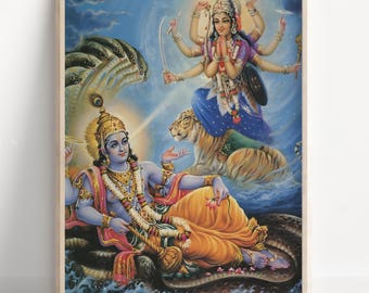 ヴィシュヌとドゥルガー、ヴィシュヌ・ナラヤナ、ラクシュミーナーラ