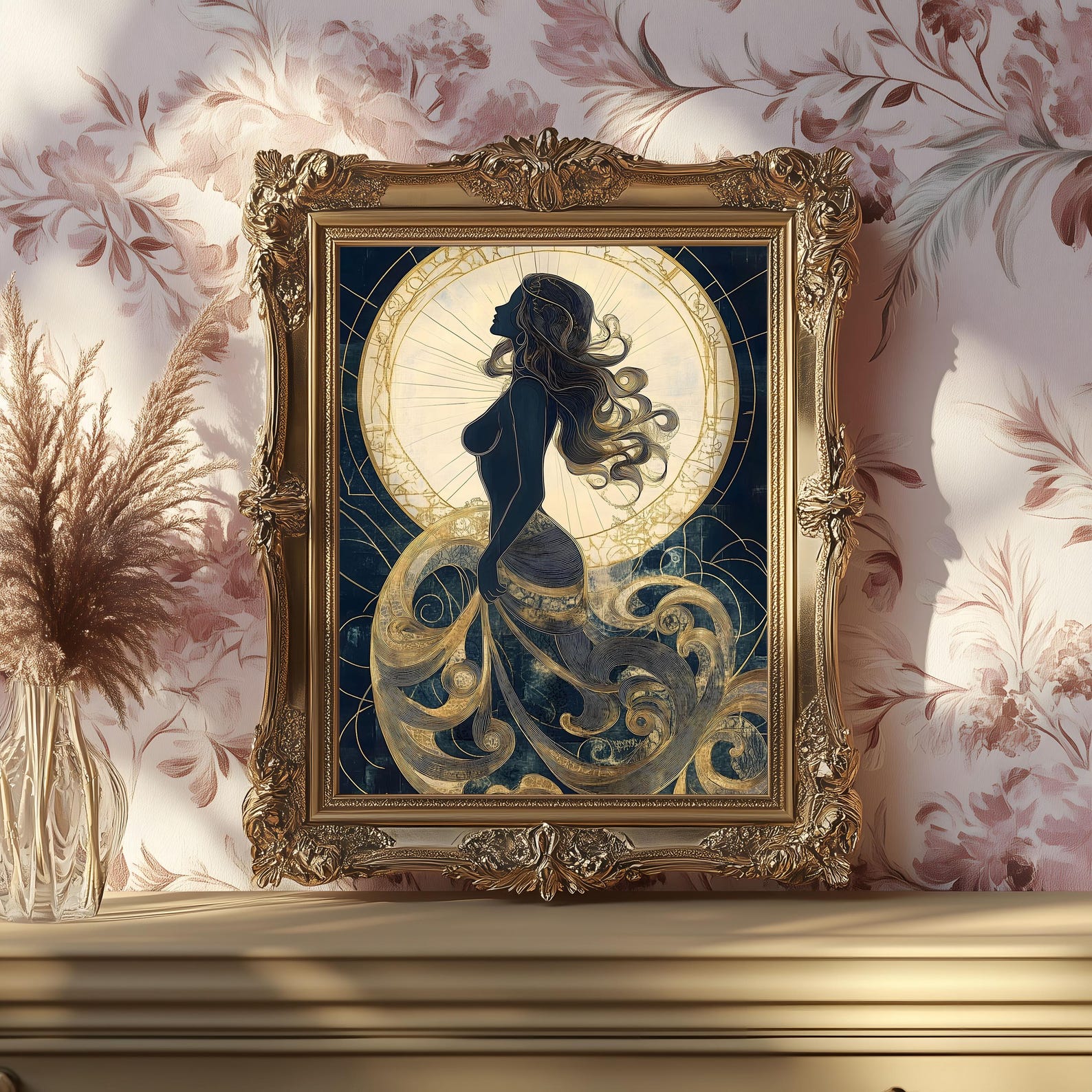 Aphrodite Wall Art, Greek Goddess of Beauty Print, Divine Feminine ...