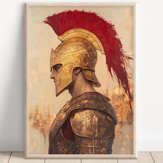 アレスの壁アート、戦争の神、ギリシャの神々のポスター、ギリシャの