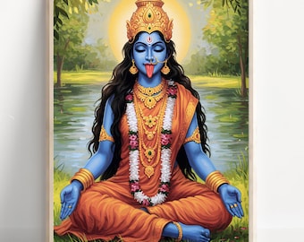 カーリー瞑想、女神カーリー、カリマー、ヒンドゥー教の女神カーリー