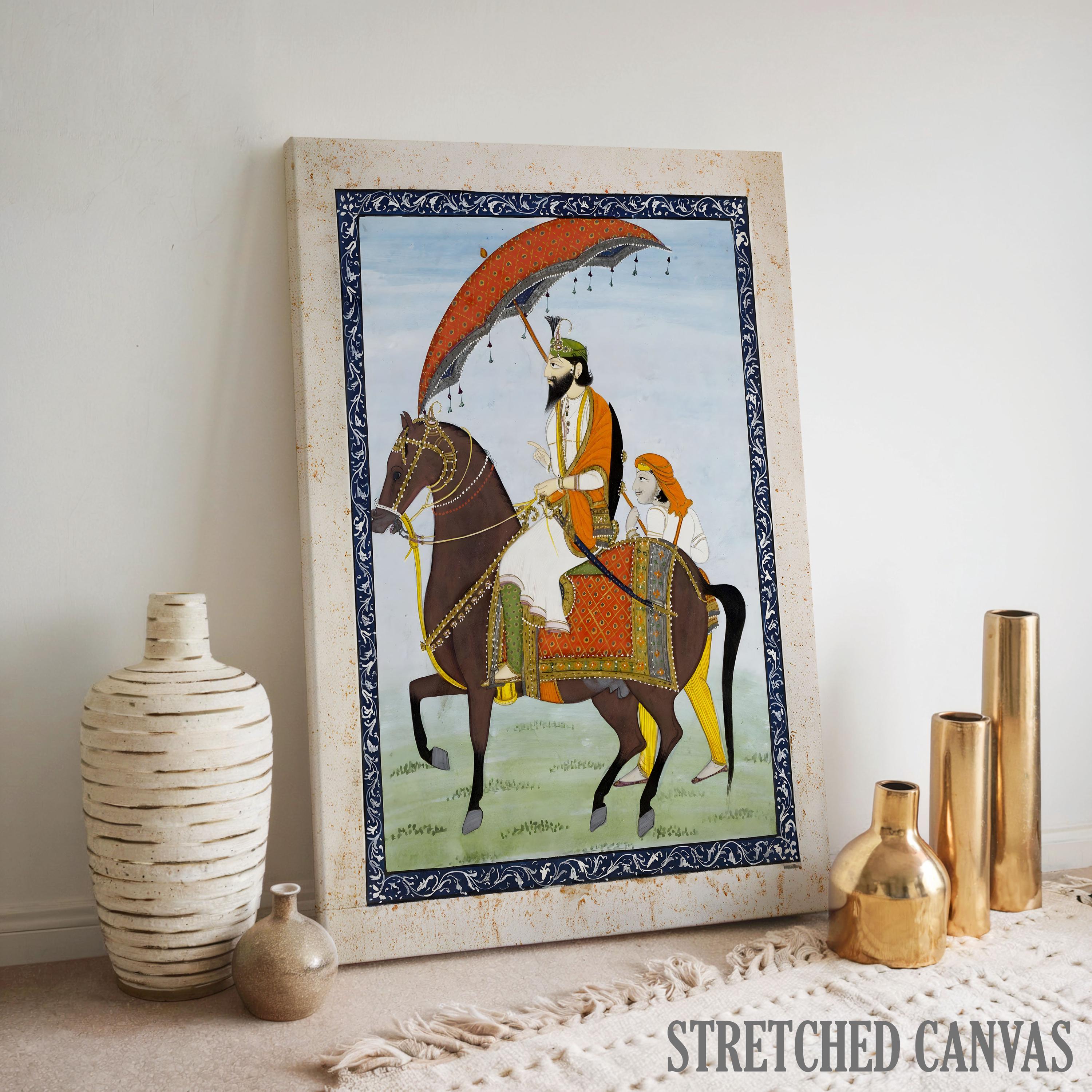 Sikh Art | Raja Dhian Singh | Vintage Art | Print | Canvas - Etsy