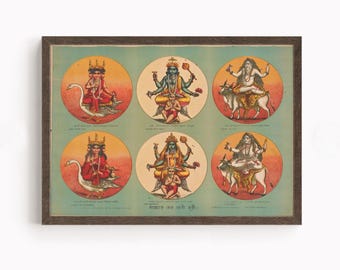 トリムルティ - ブラフマー、ヴィシュヌ、シヴァ - インドの三神