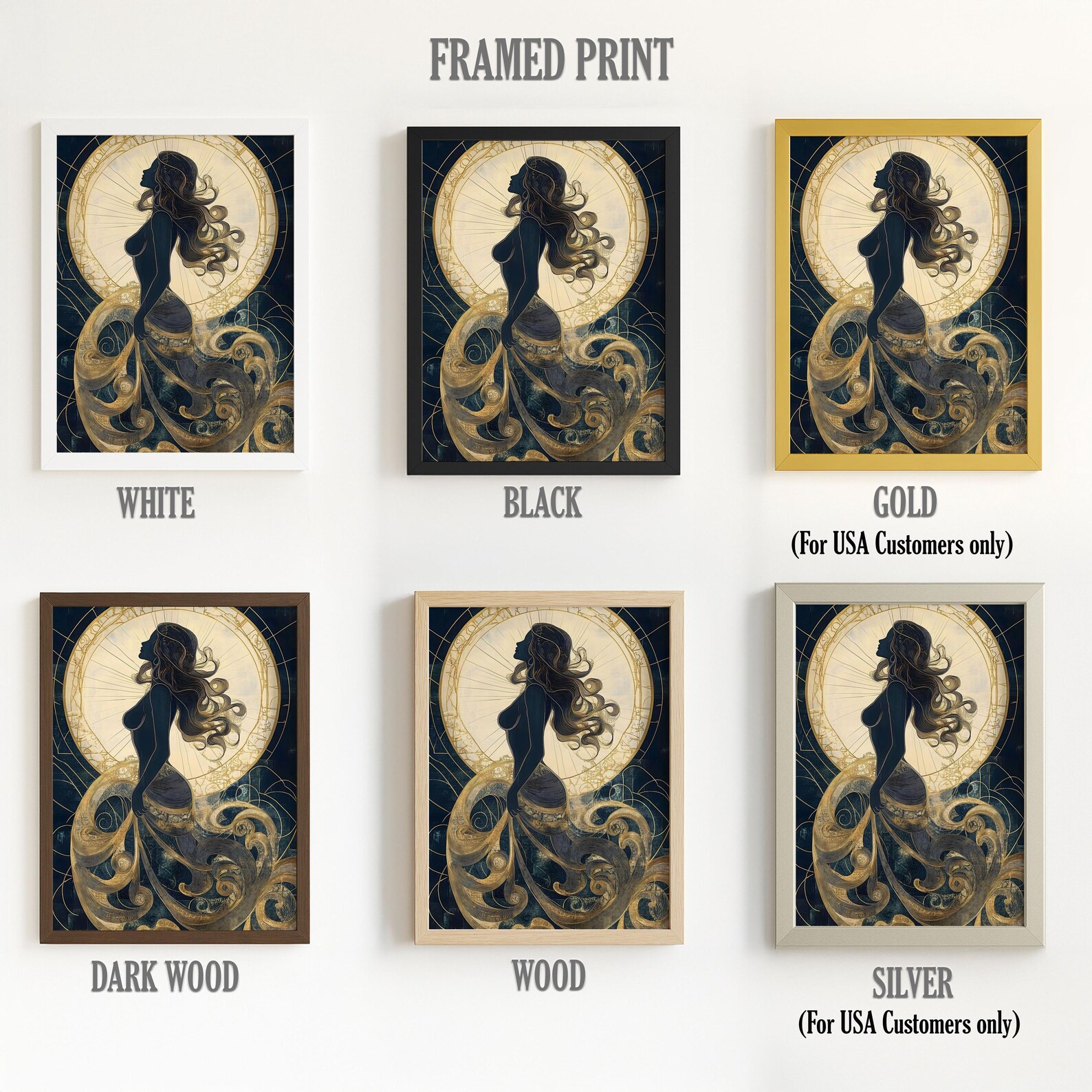 Aphrodite Wall Art, Greek Goddess of Beauty Print, Divine Feminine ...