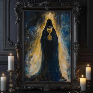 Thanatos Wall Art, God of peaceful death, Greek gods poster, Greek god decor, Greek gods wall art, Greek mythology, Greek god Thanatos art