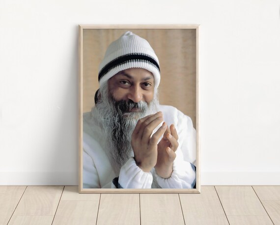 Osho Wall Art, Osho , Osho Picture , Acharya Rajneesh, Spiritual