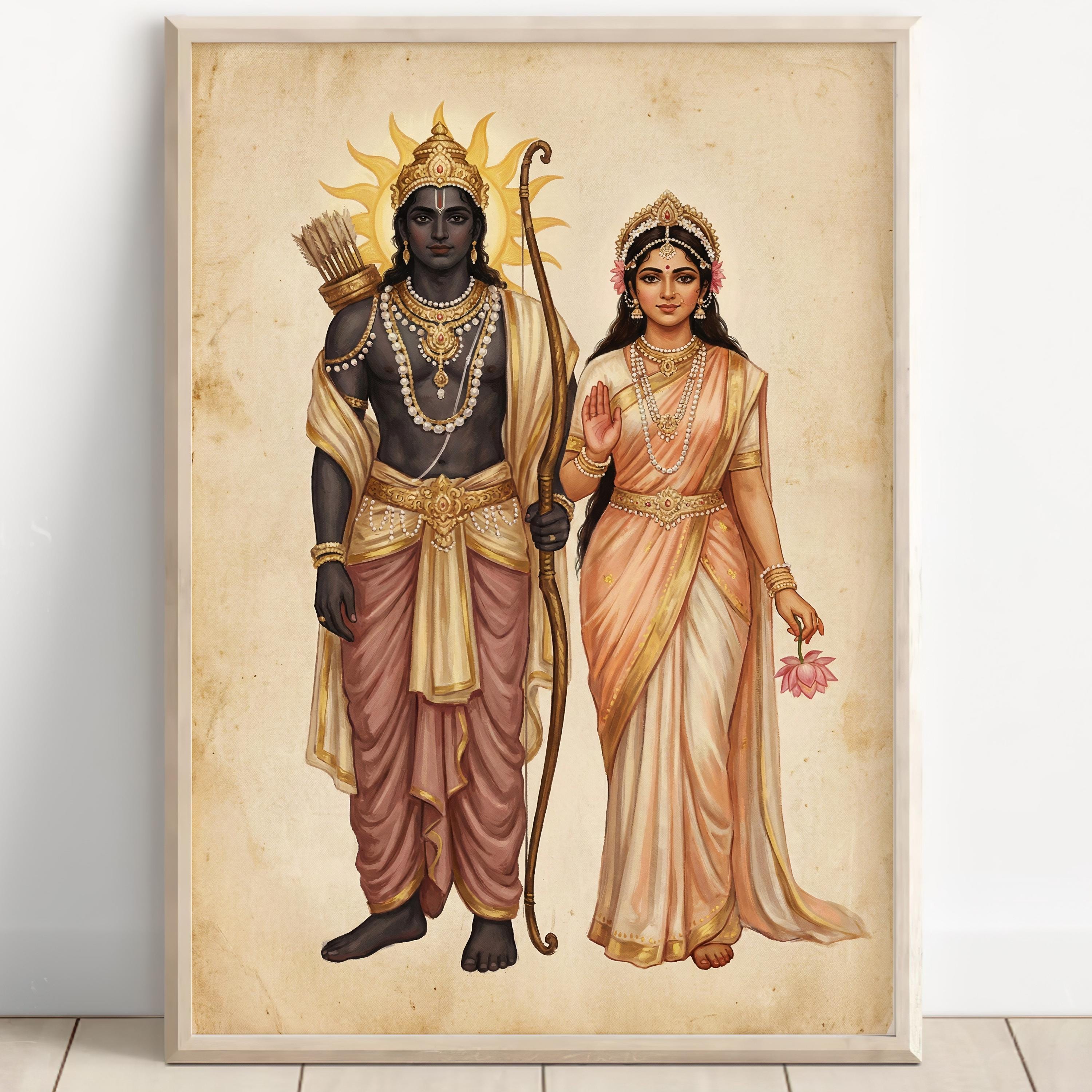 Vintage rama sita - Etsy 日本