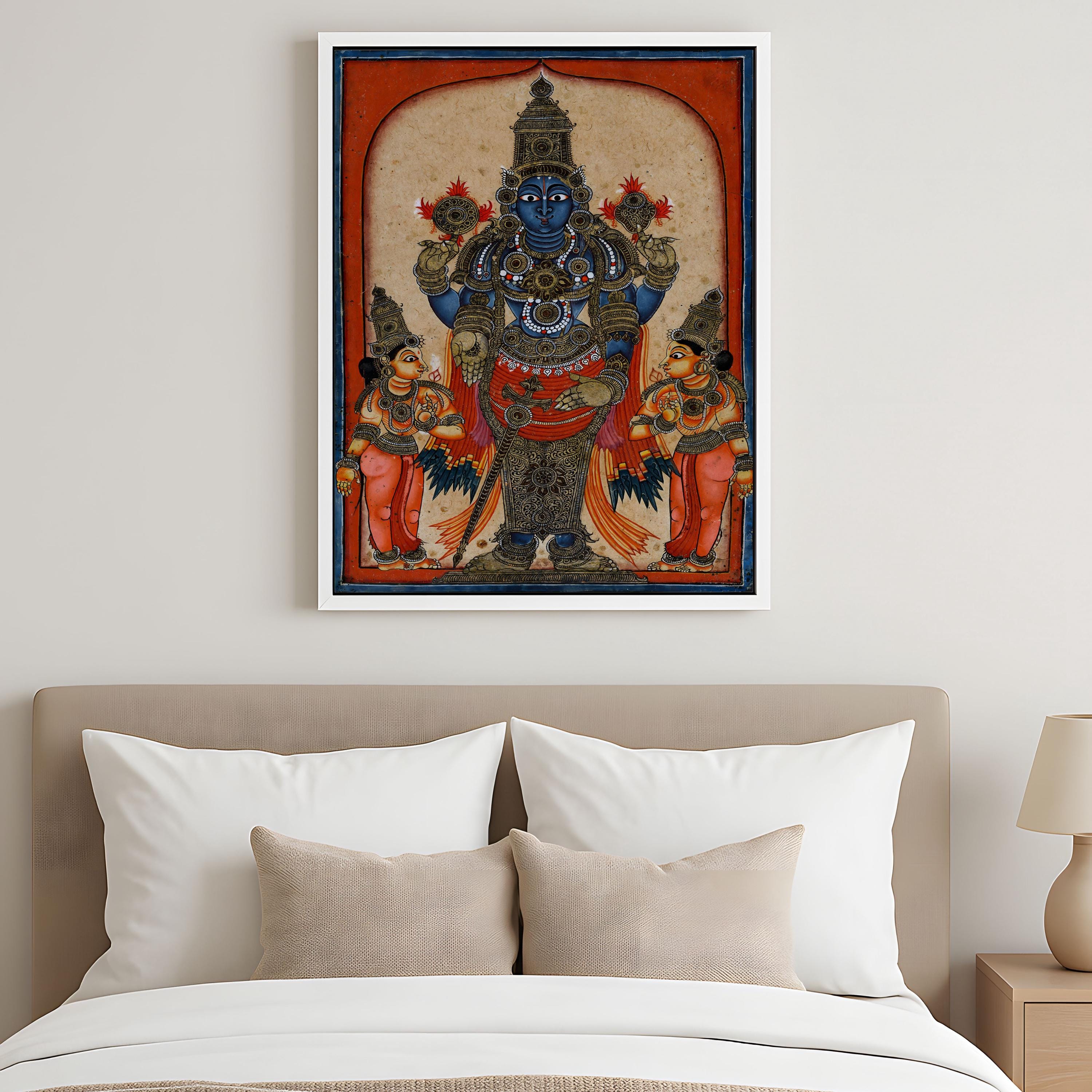 Lord Venkateswara Tirupati Balaji | Vishnu Hindu Wall Art ,indian ...