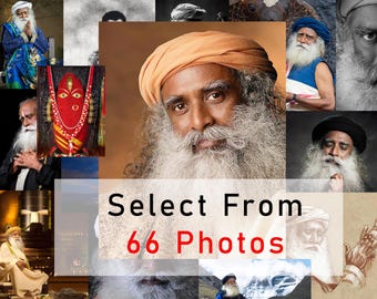 Sadhguru Wall Art, Sadhguru , Sadhguru Picture , Isha Yoga, Isha, Sadhguru Poster, Poster Print, Canvas