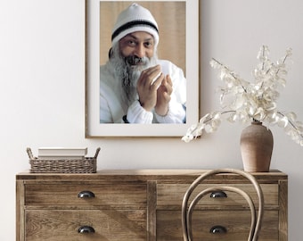 Osho Wall Art, Osho , Osho Picture , Acharya Rajneesh, Spiritual