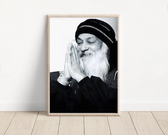 Osho Wall Art, Osho , Osho Picture , Acharya Rajneesh, Spiritual