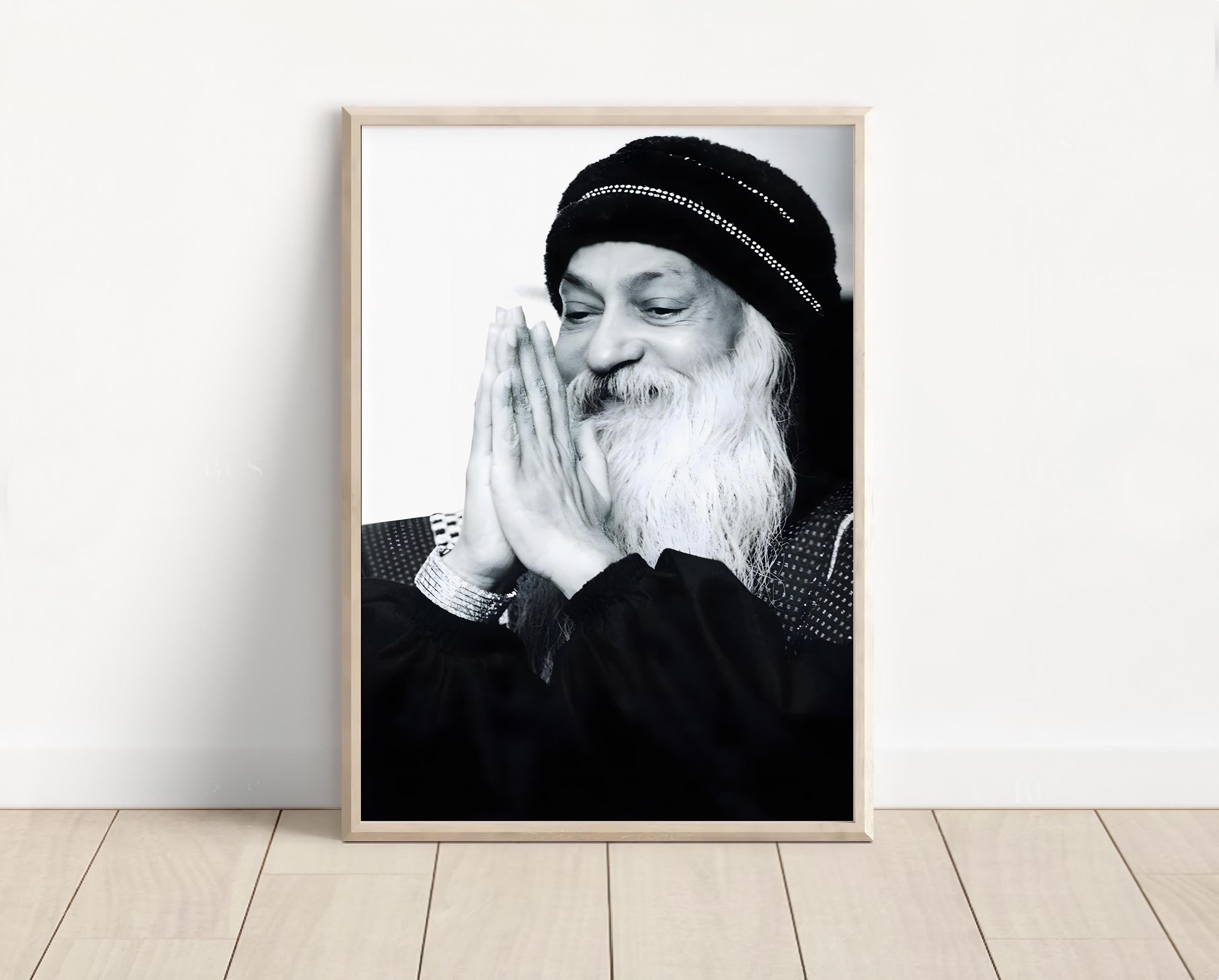 Osho Wall Art, Osho , Osho Picture , Acharya Rajneesh, Spiritual