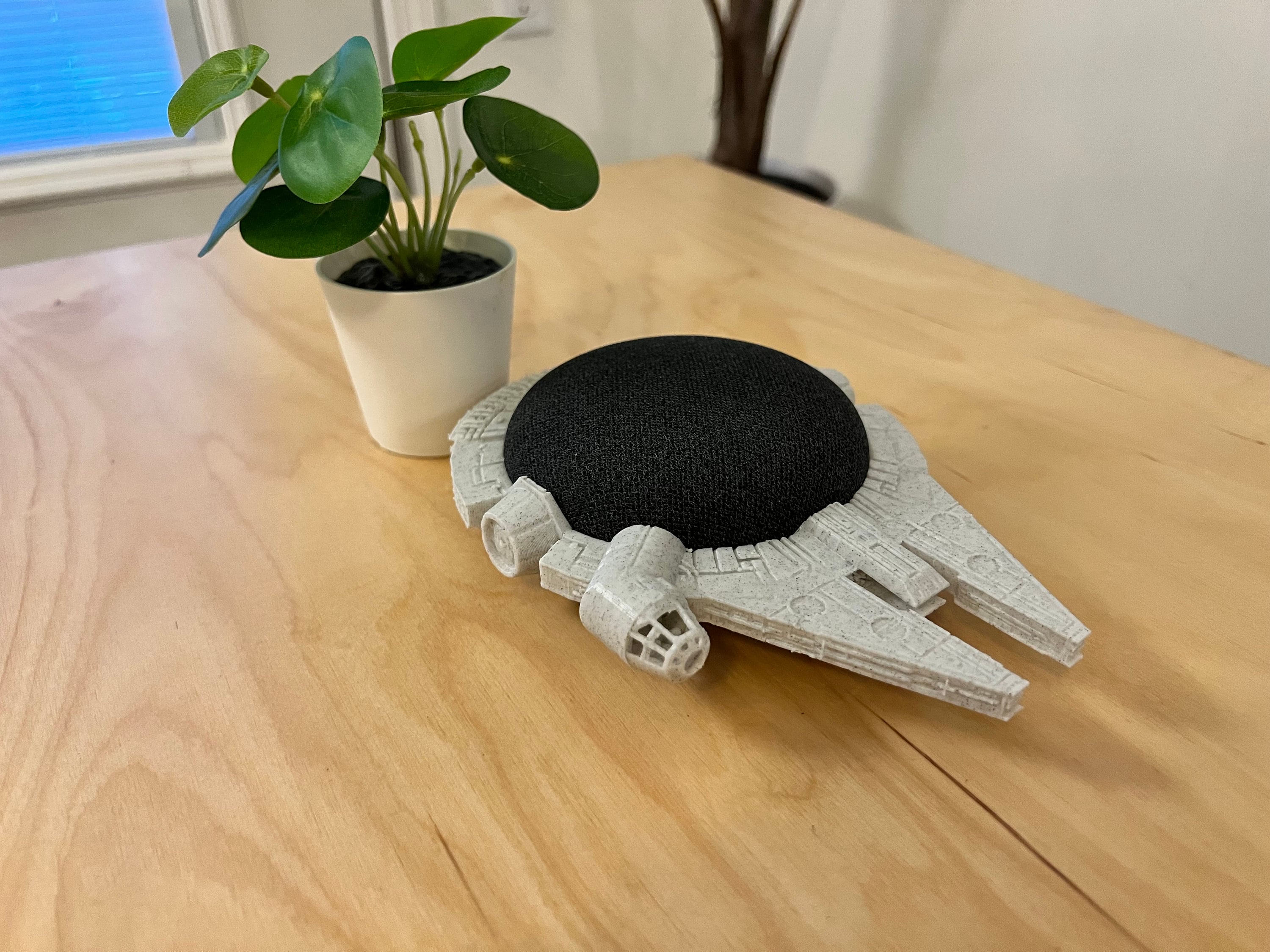 Star Wars Millennium Falcon Google Home Mini Stand 3D STL File Etsy