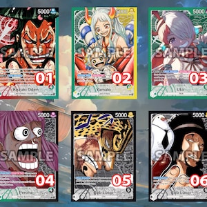 Leader Card | Custom Handmade Anime Trading Cards | TCG