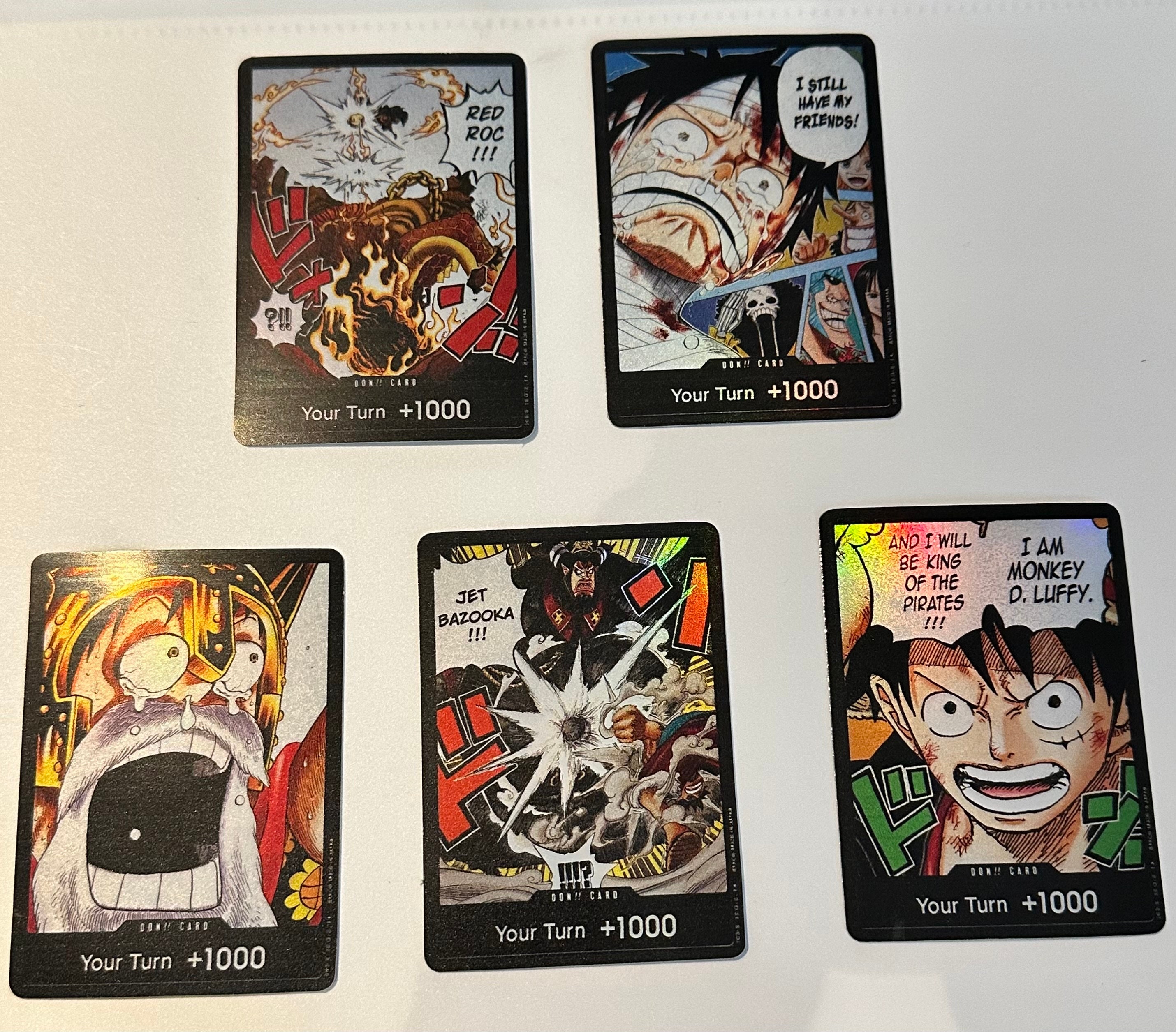 One Piece DON Card Custom Handmade to Order Roronoa 