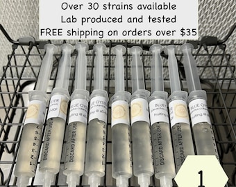 Culinary Mushroom Liquid Culture 10ml, 30 strains available!