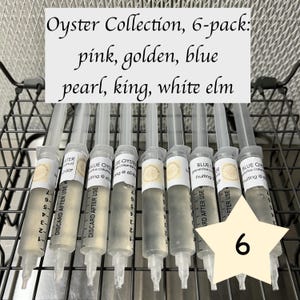 Culinary Mushroom Liquid Culture Oyster Collection! 6-pack, 10ml each, easy to grow!