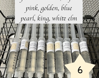 Culinary Mushroom Liquid Culture Oyster Collection! 6-pack, 10ml each, easy to grow!