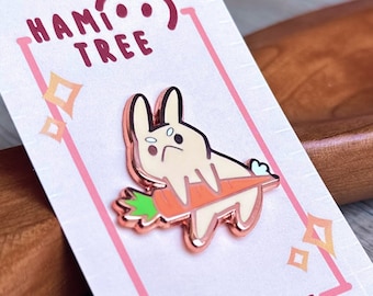 Bunny Pin Limited Mad bunny Enamel Pin Unique rabbit Accessory Cat Collection Cute bunny Lapel for Gift Backpack Holiday gift funny meme