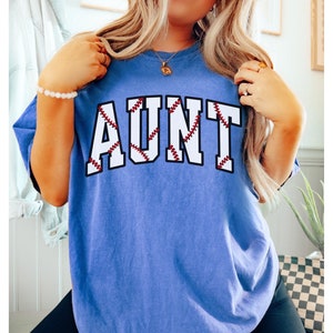 Baseball Aunt shirt, baseball auntie tshirt, baseball aunt gift, baseball season tee, baseball aunt life t-shirt, baseball shirt for aunt