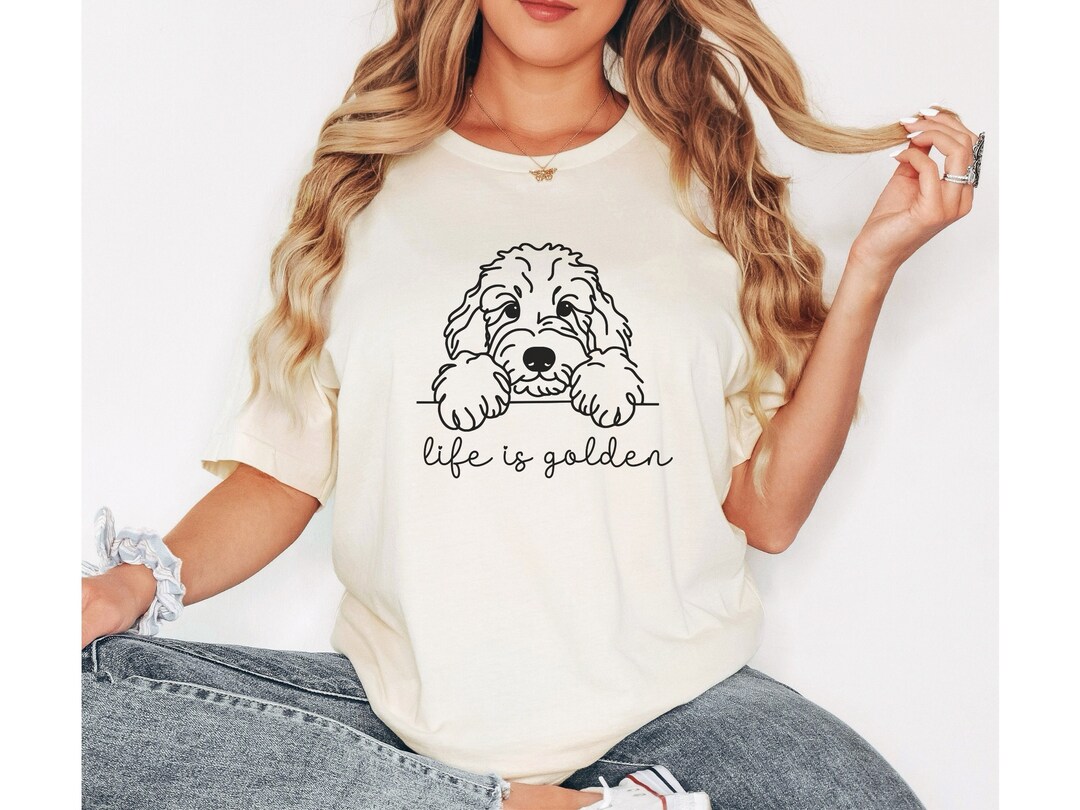 Goldendoodle Shirt, Doodle Dog Mom Gift, Golden Doodle Tshirt, Doodle ...