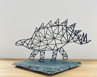 Stegosaurus | Xtool Glowforge 3D Print Digital Download | SVG, DXF, STL |#012