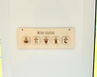 My Routine - Minimalist Montessori Routine Cards for Toddlers