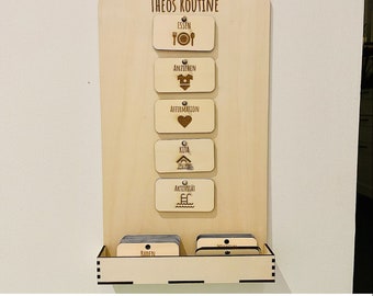 Routine cards for toddlers
