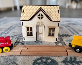 Personalized gnome house model "Jonte" / dollhouse / playhouse