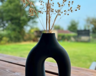 Decorative vase Scandinavian Nordic / dried flowers pampas grass 3D print