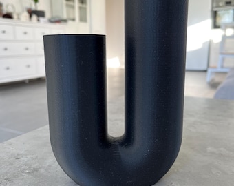 Decorative vase Scandinavian Nordic / dried flowers pampas grass 3D print